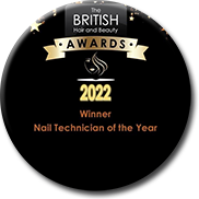 British Hair & Beauty Awards - Bronze Winner 2022, Nail Technician of the Year